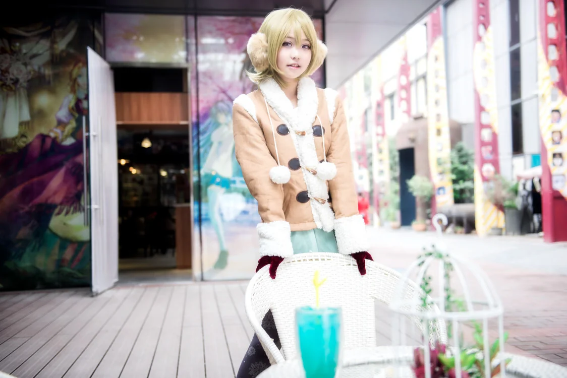 Love Live！小泉花阳冬装日常COS写真