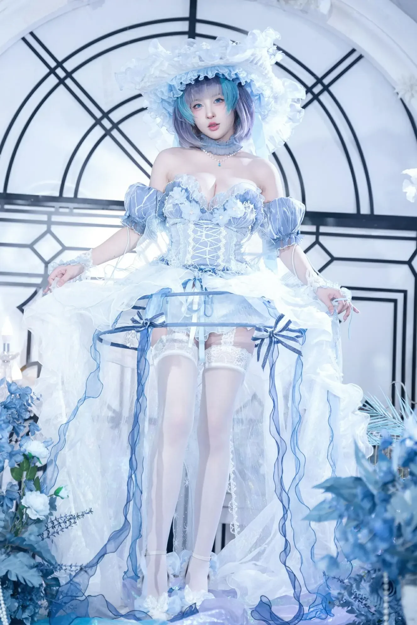 清水由乃 – 碧蓝航线 柴郡废稿礼服｜高清图片集