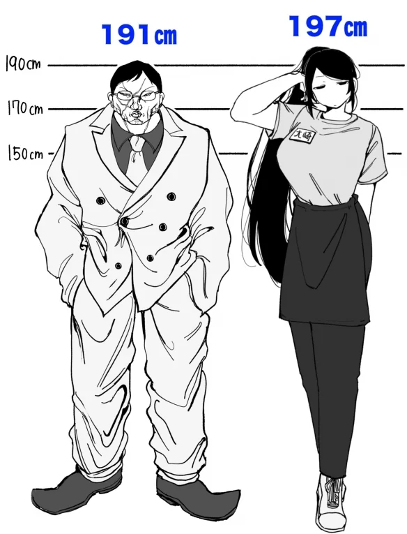 比花山薰还大只 百合漫女主197cm高 作者表示大脑混乱｜高清图片集