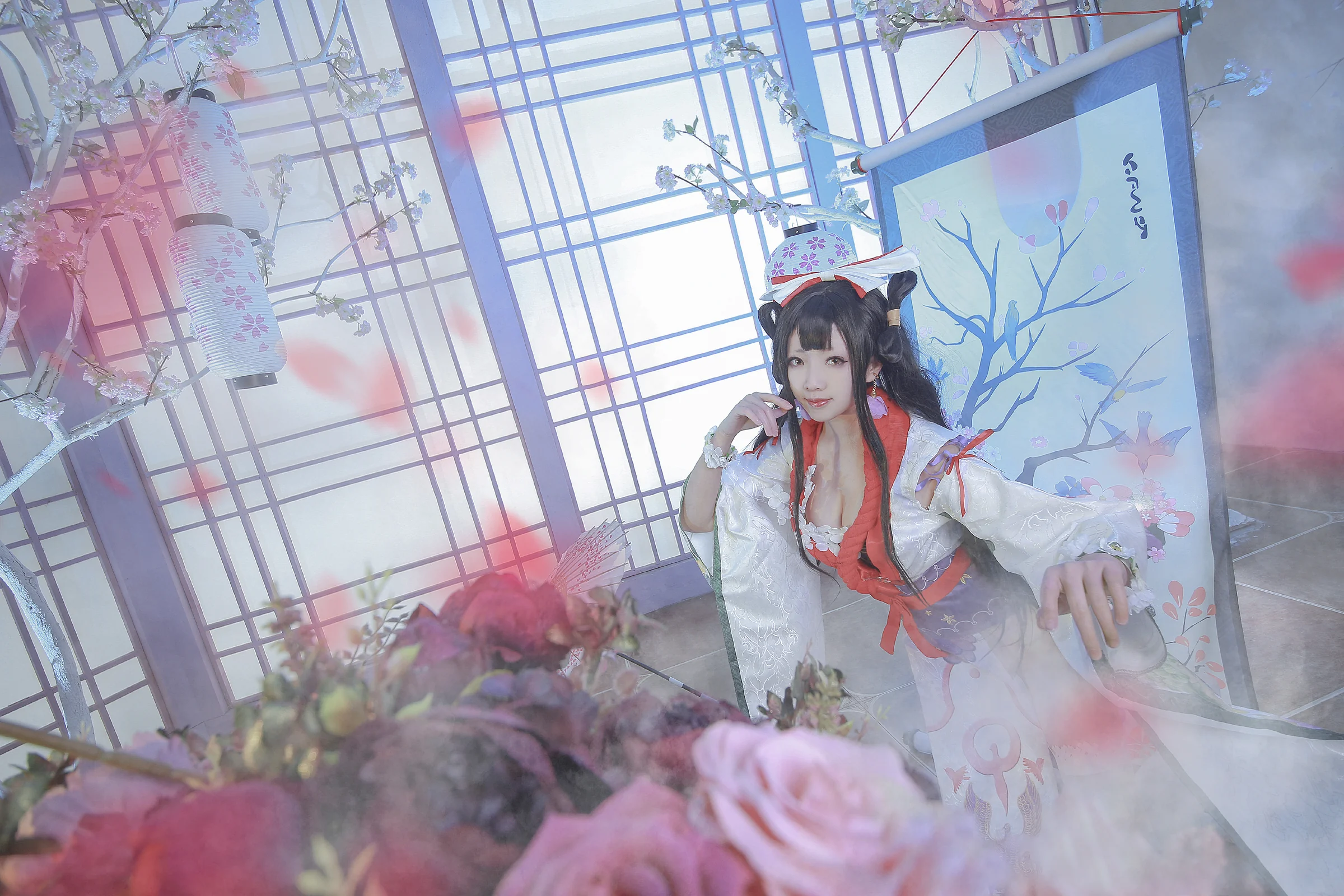 《阴阳师》花鸟卷COS写真 ，痴人说着梦，都道情之所钟