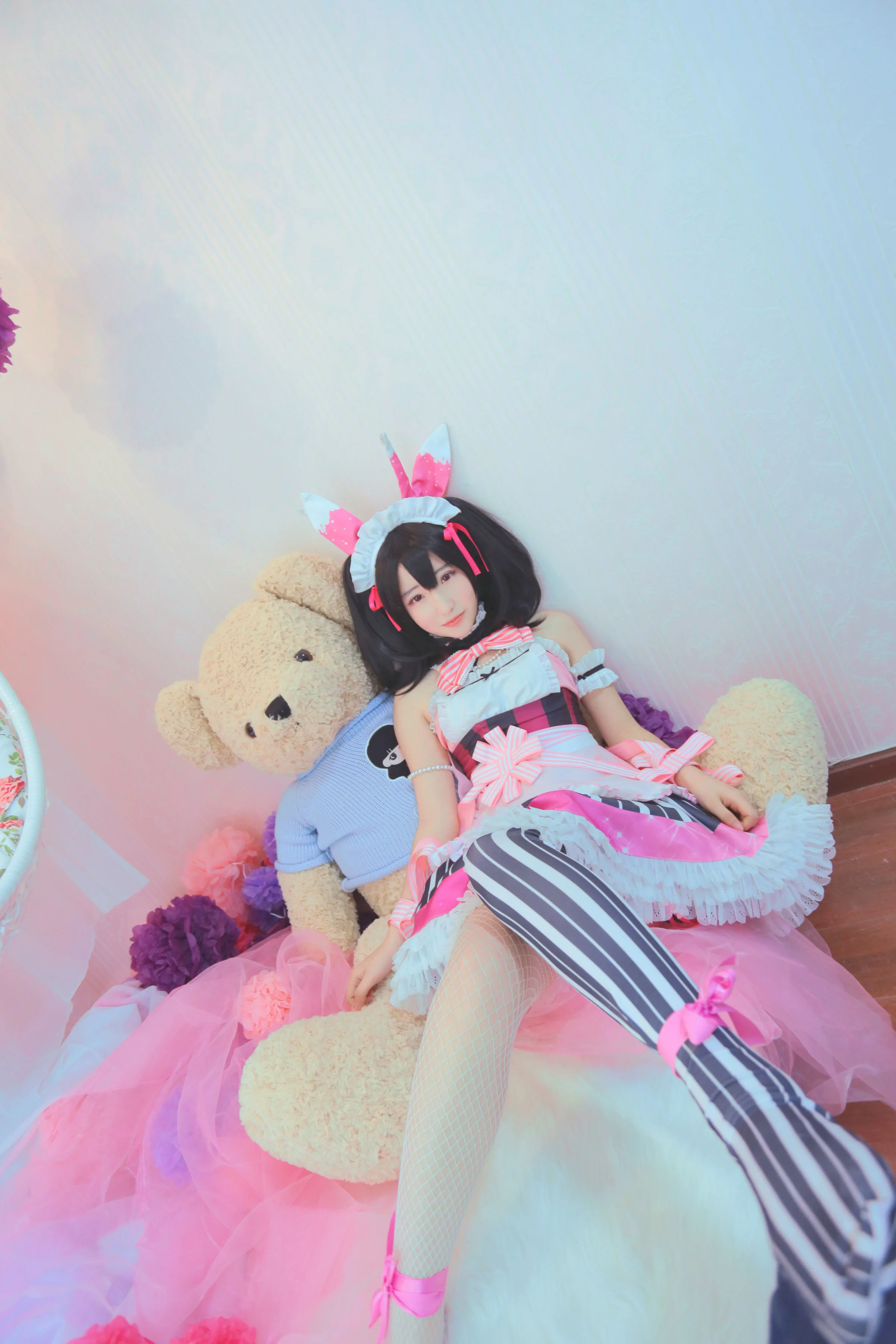 Love Live！矢泽妮可情人节女仆COS写真