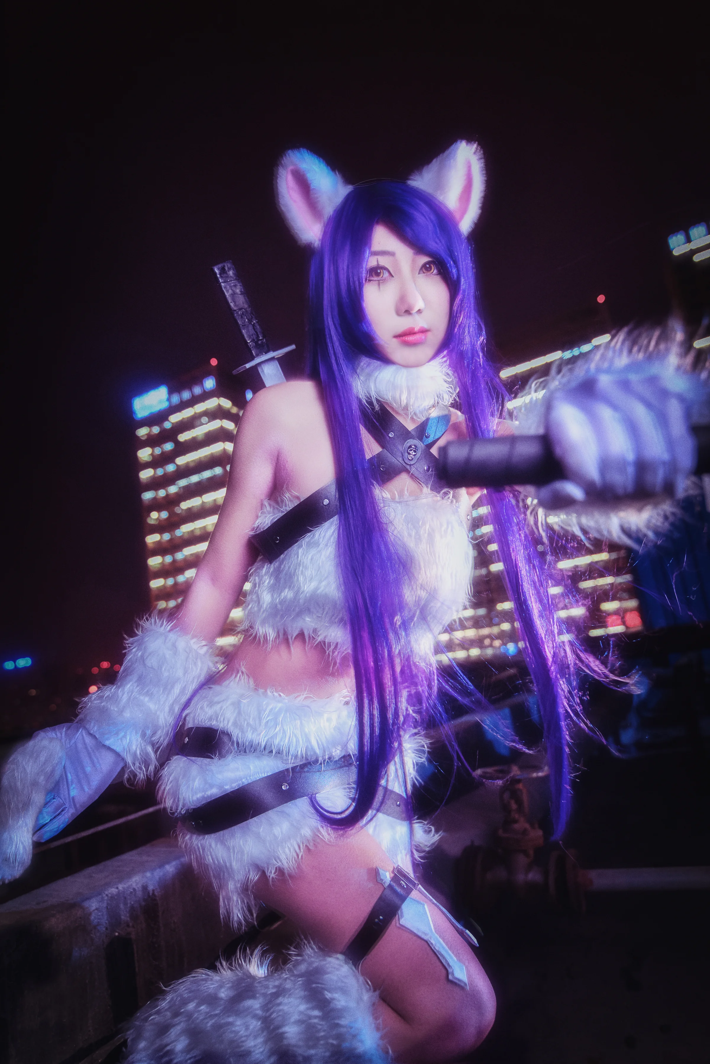 英雄联盟-卡特猫女COS写真