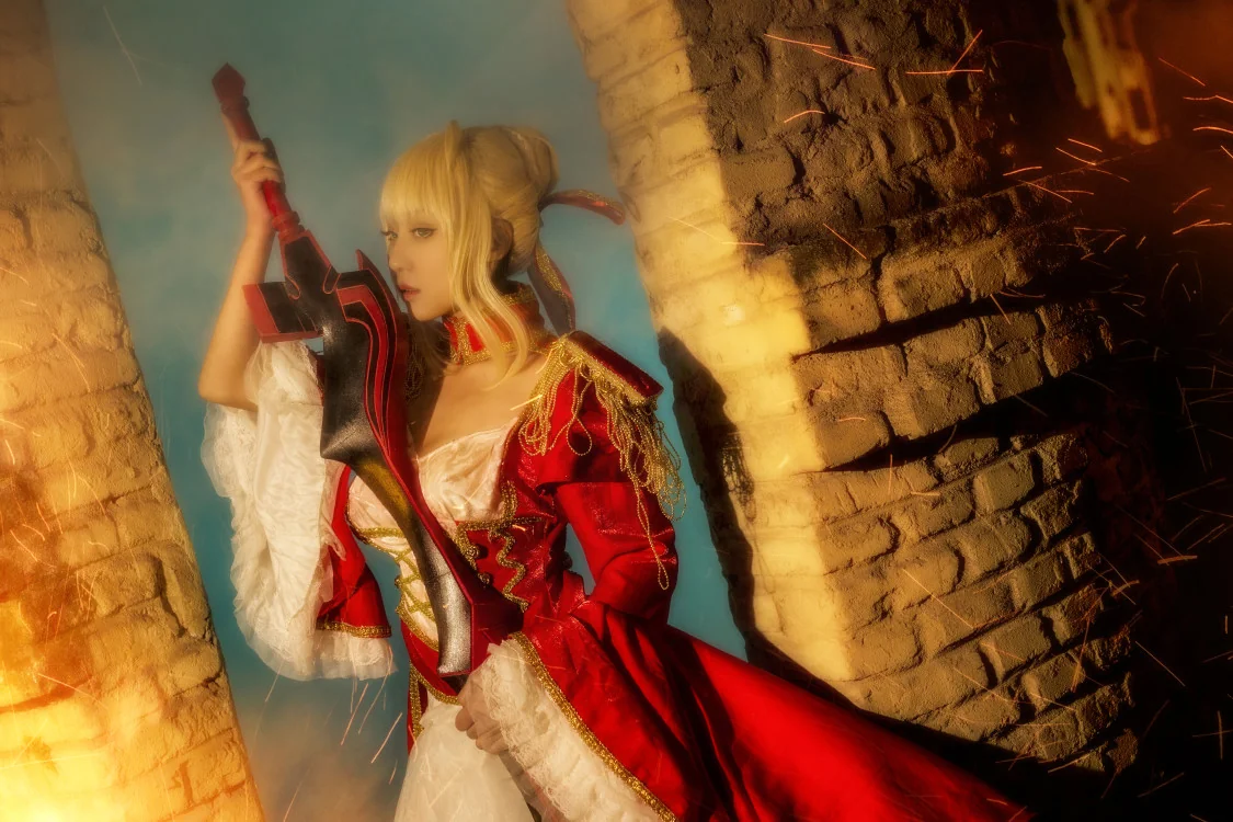 fate/grand order尼禄COS写真
