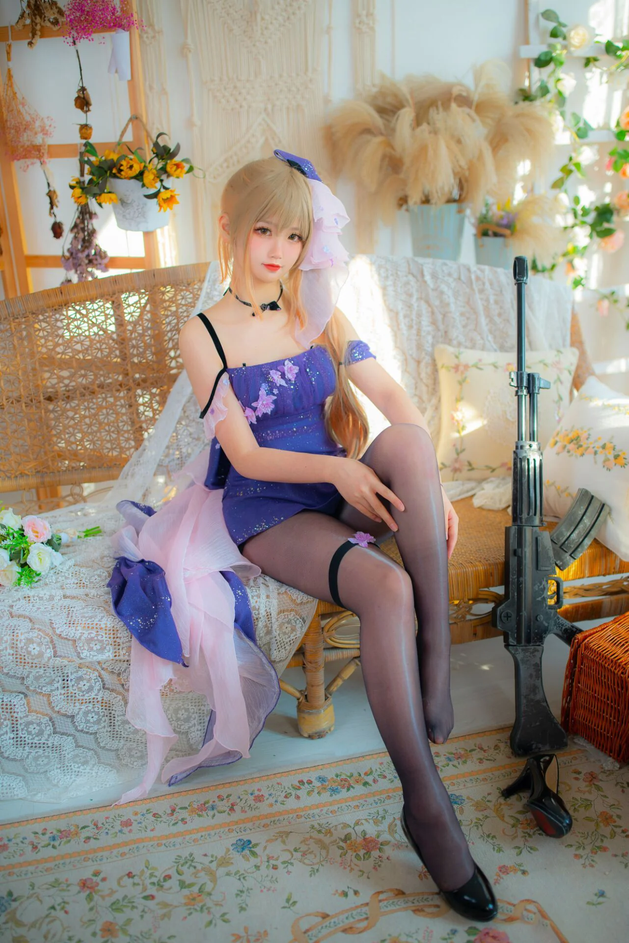 少女前线 k2黎明之前COS写真