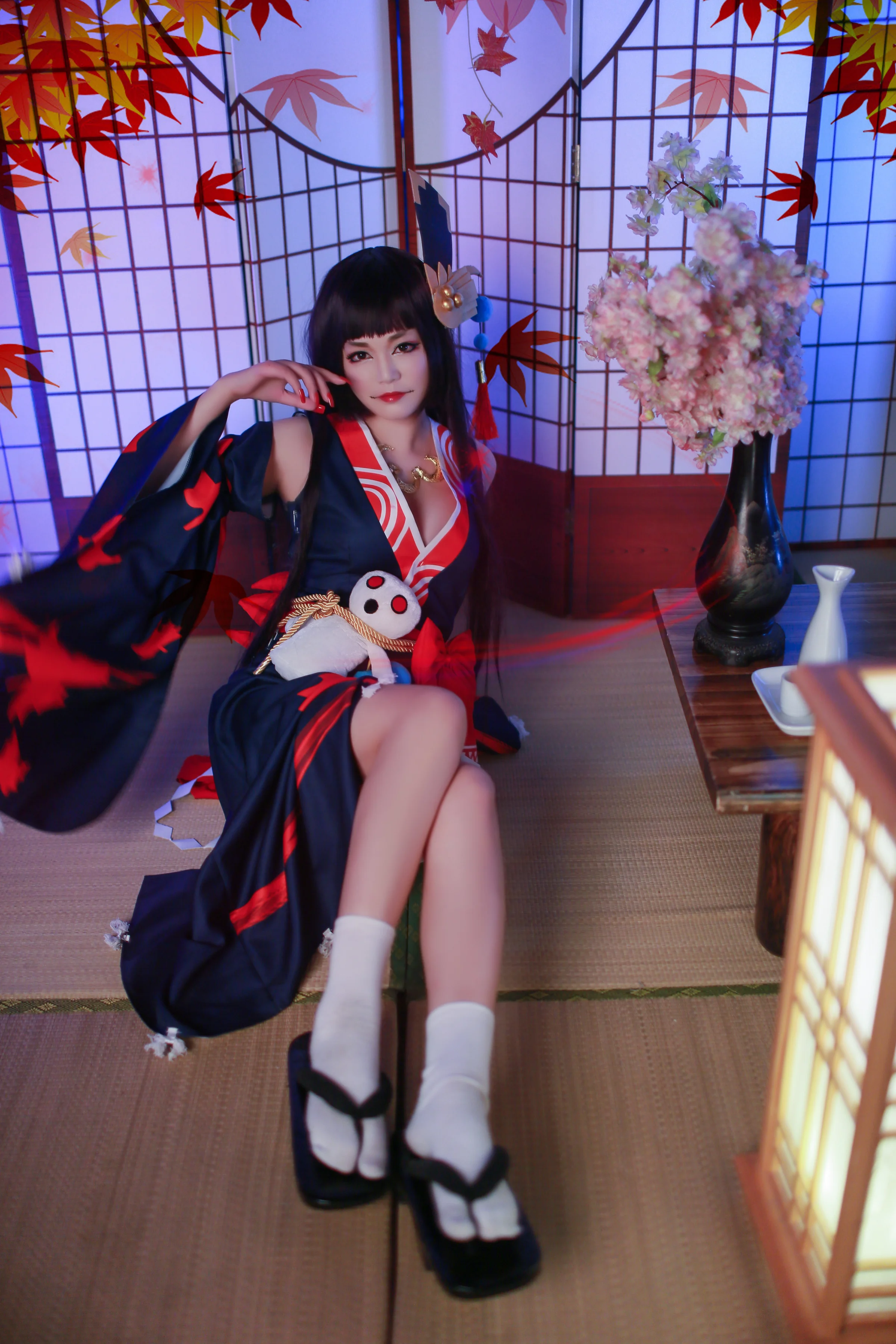 鬼女红叶COS写真，希望大家喜欢