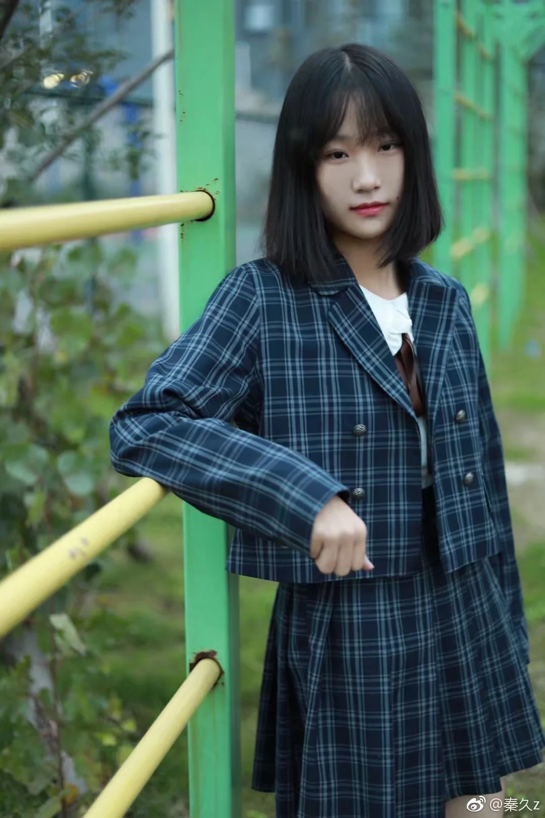 jk日常 格子制服｜高清图片集