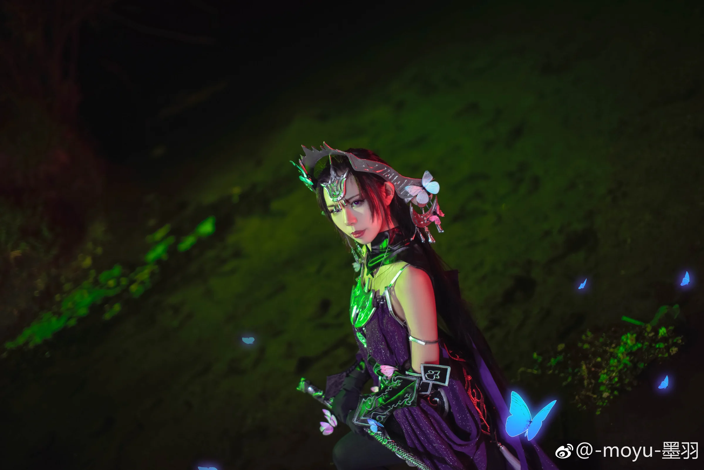 剑侠情缘网络版叁-五毒COS写真