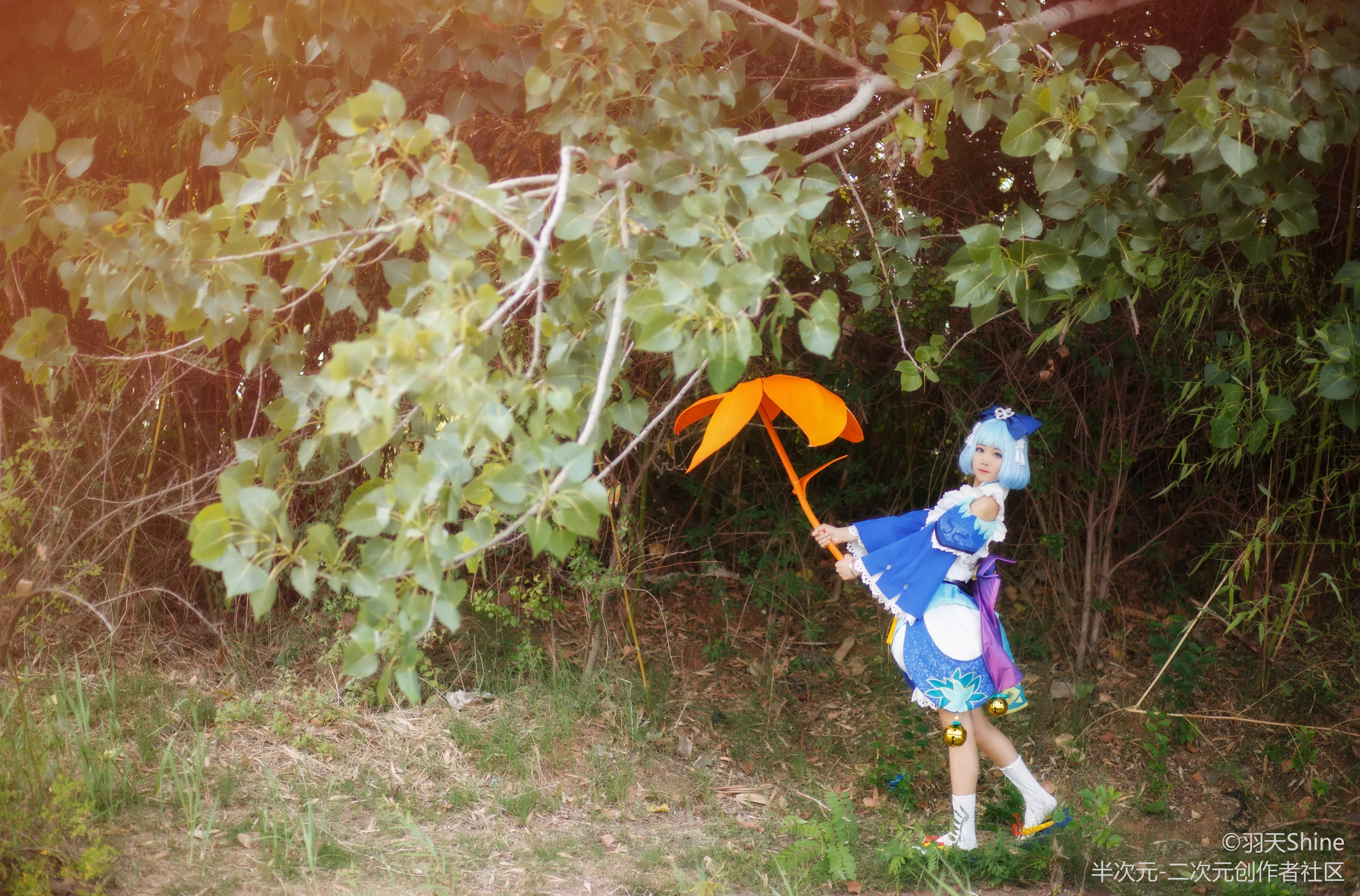 阴阳师萤草COS写真