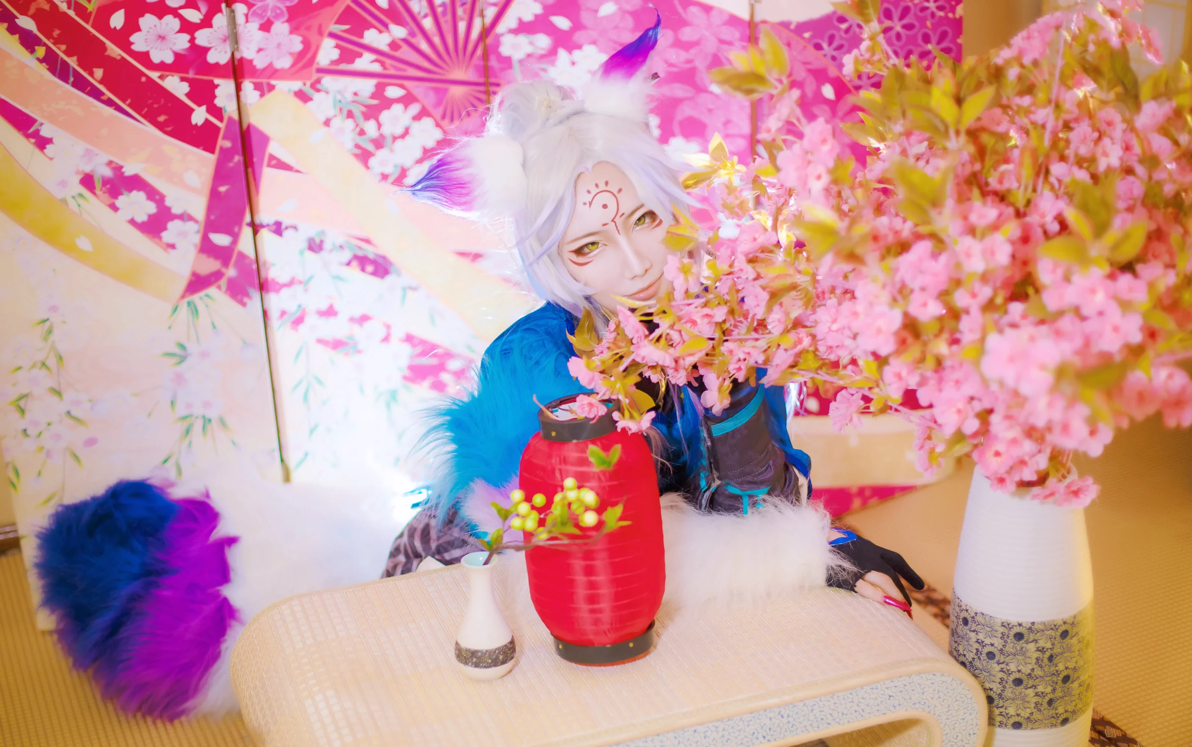 阴阳师妖狐觉醒皮肤COS写真