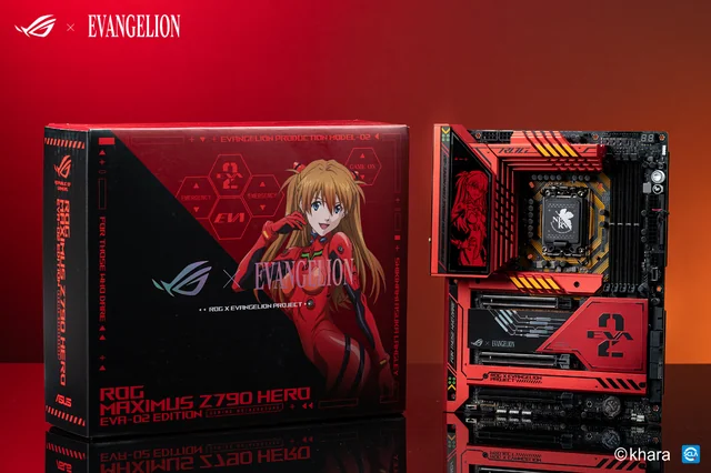 战力补完！ ROG x EVA信仰联名装备预约开启｜高清图片集