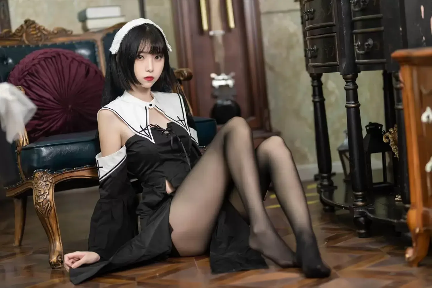 许岚LAN – 暗黑修女｜高清图片集