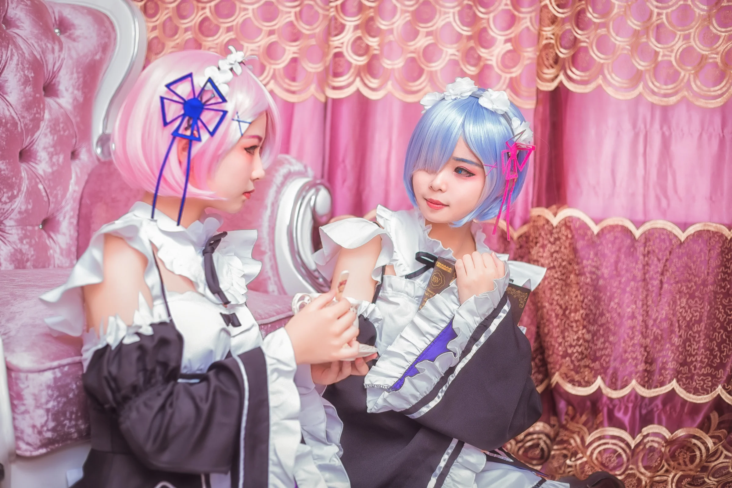 Re:从零开始的异世界生活拉姆蕾姆COS写真
