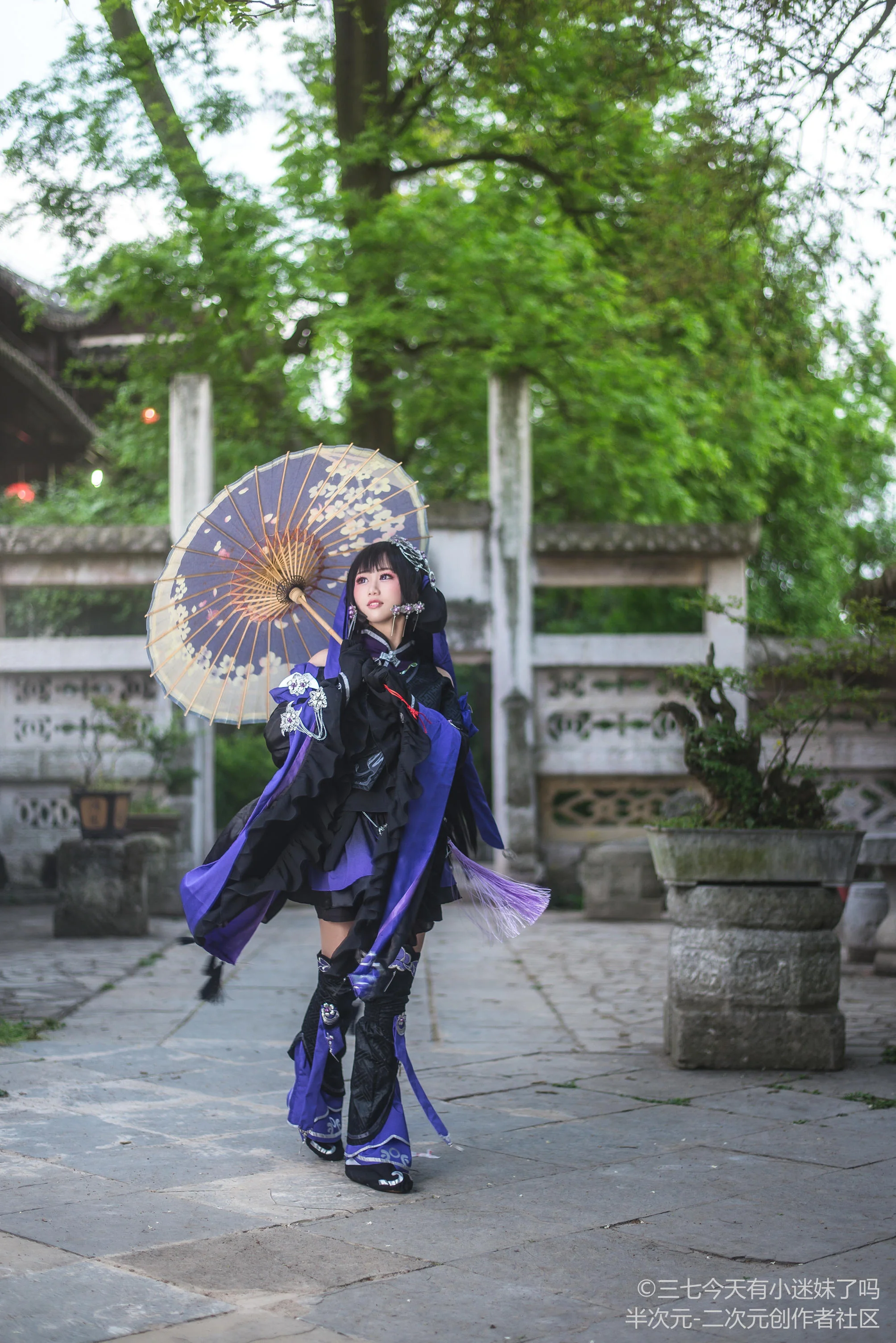 剑侠情缘网络版叁 定国花萝 COS写真
