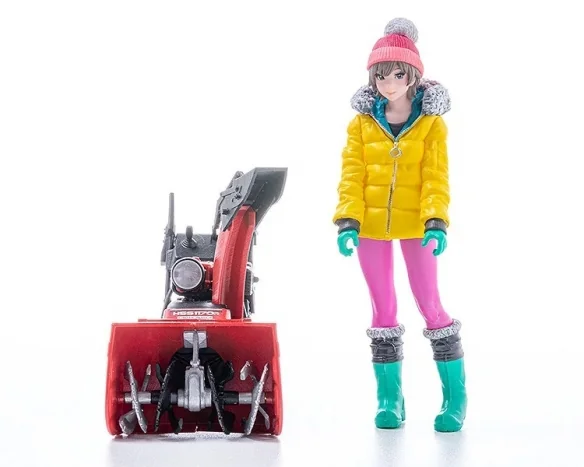 《Shunya绘制角色》PLAMAX MF-62 联手小型除雪机｜高清图片集