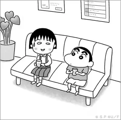 《樱桃小丸子》与《蜡笔小新》将联动推出合作漫画｜高清图片集