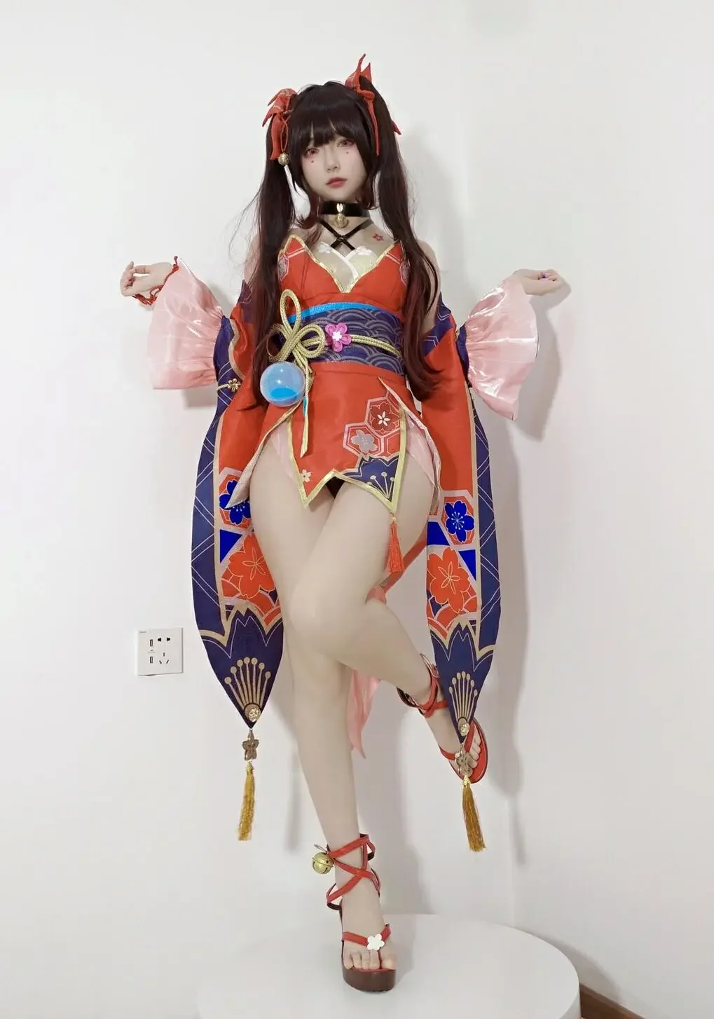 迷之呆梨 – 自撮り写真 花火