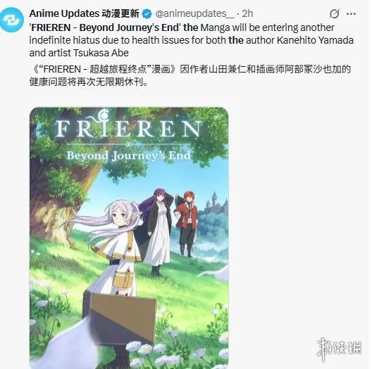 《葬送的芙莉莲》无限期休刊:为了作者与作画身体考虑｜高清图片集