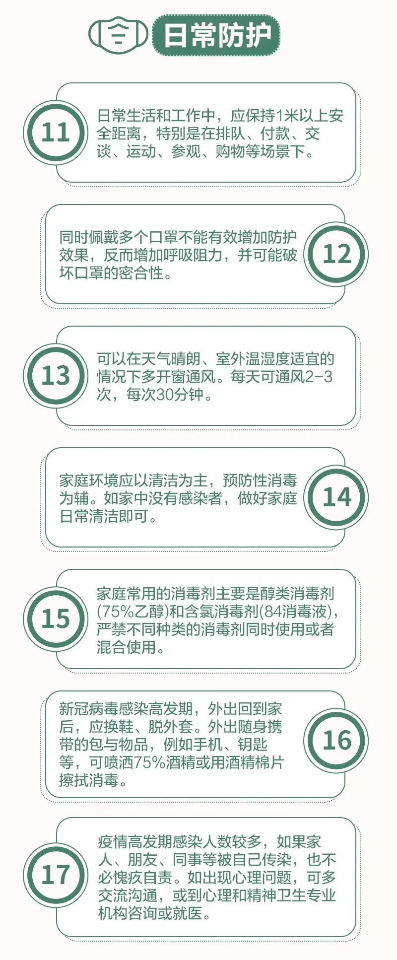 新冠防护必知的40个知识点｜高清图片集
