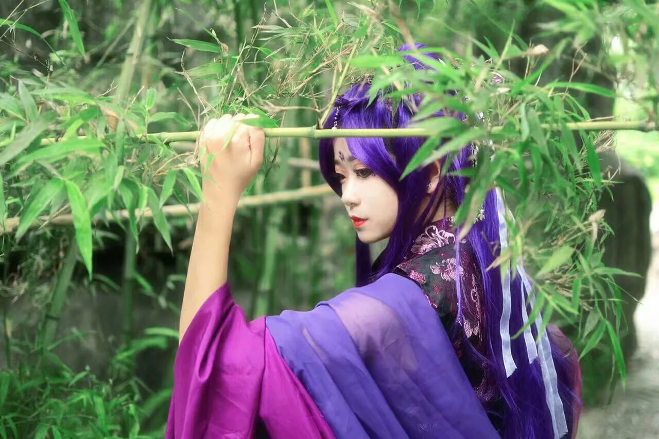 仙侠奇缘之花千骨紫薰浅夏COS写真