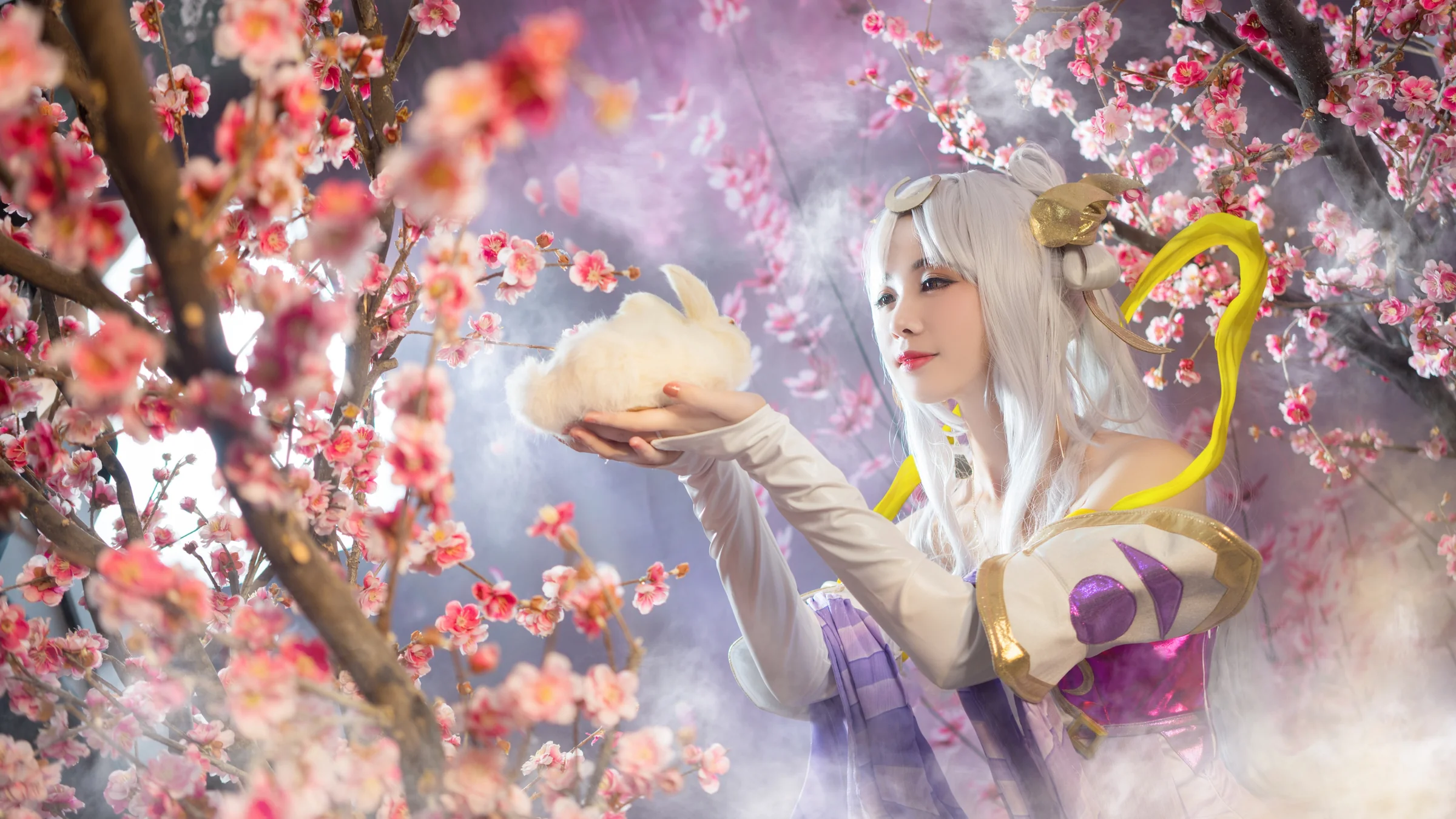 《王者荣耀》嫦娥COS写真