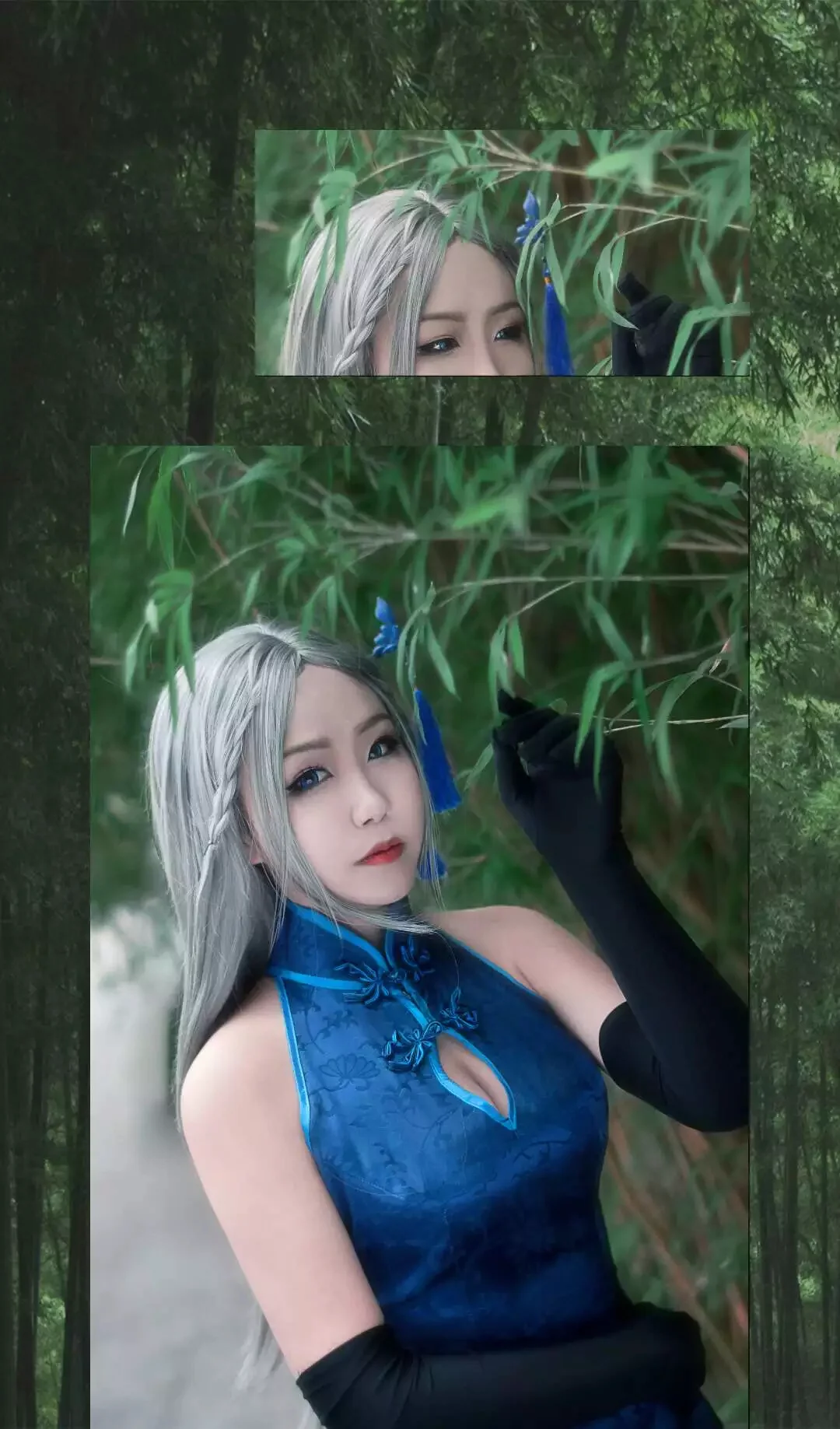 剑三唐门同人旗袍 炮姐COS写真