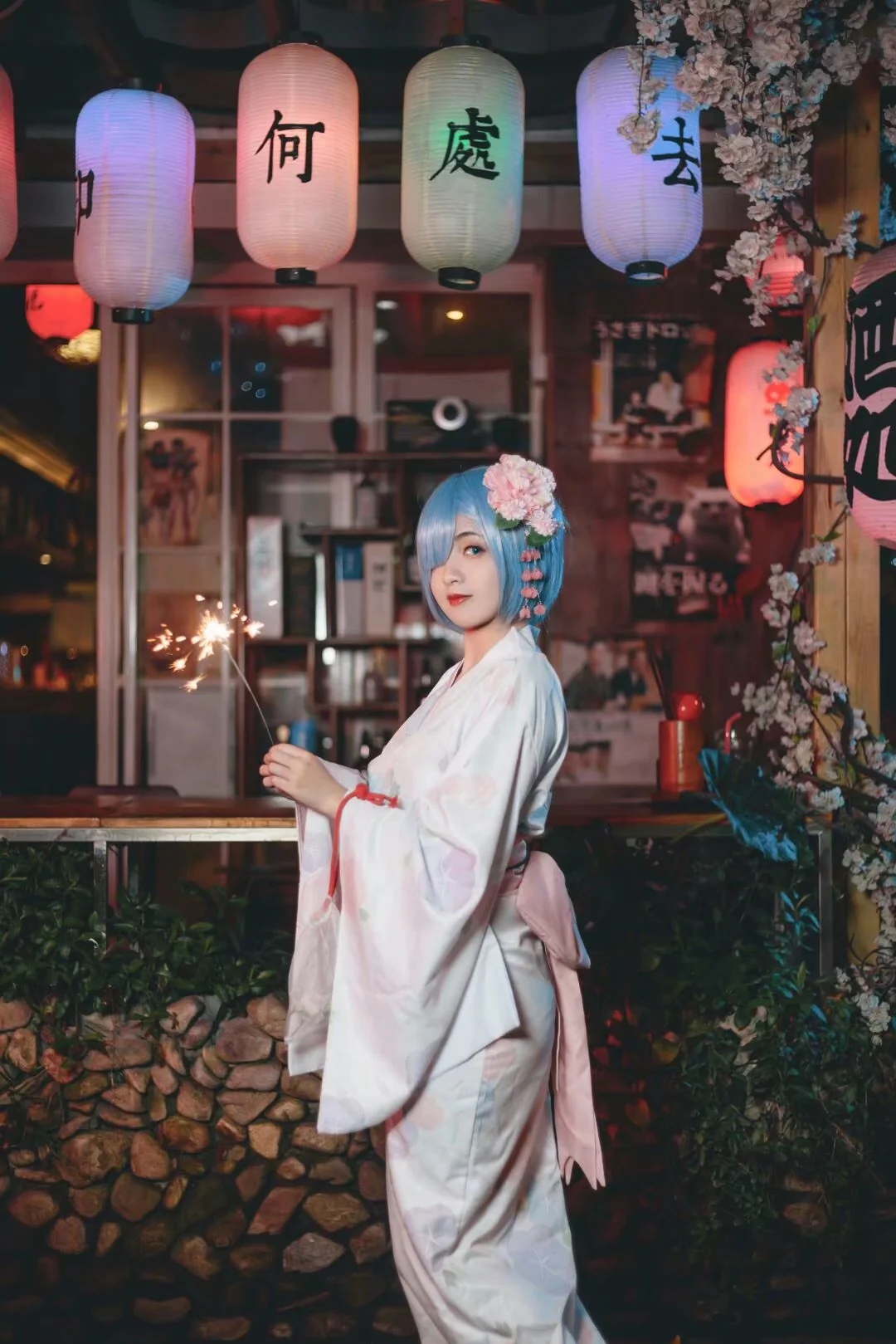 从零开始的异世界生活蕾姆和服浴衣COS写真正片