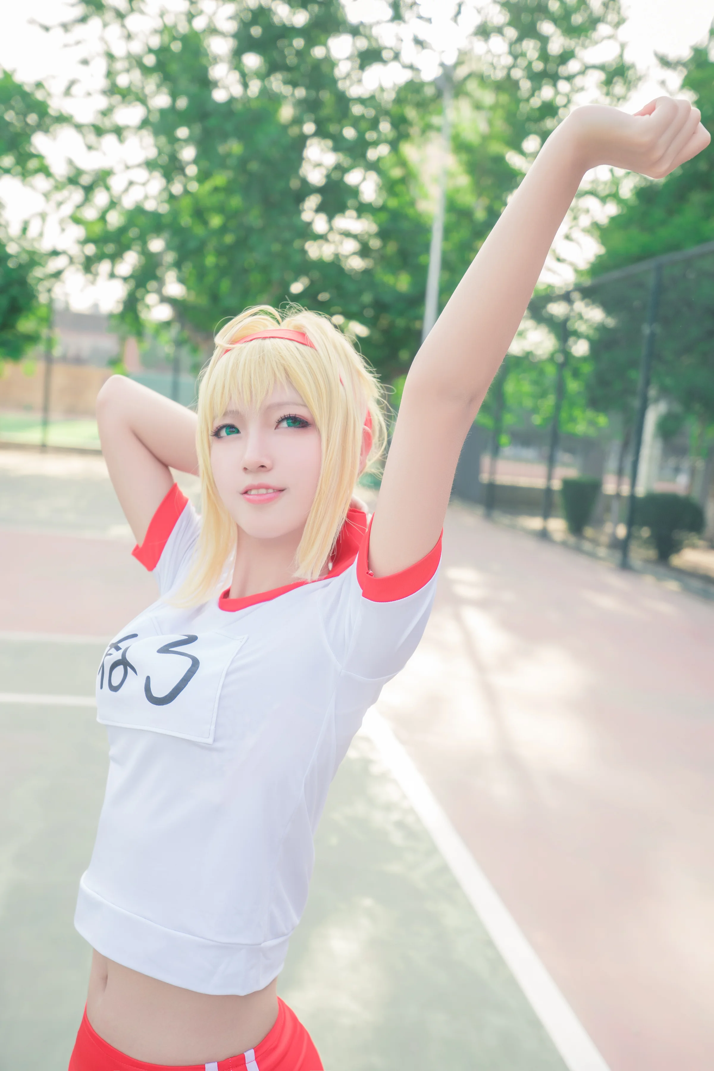 fgo 尼禄体操服COS写真