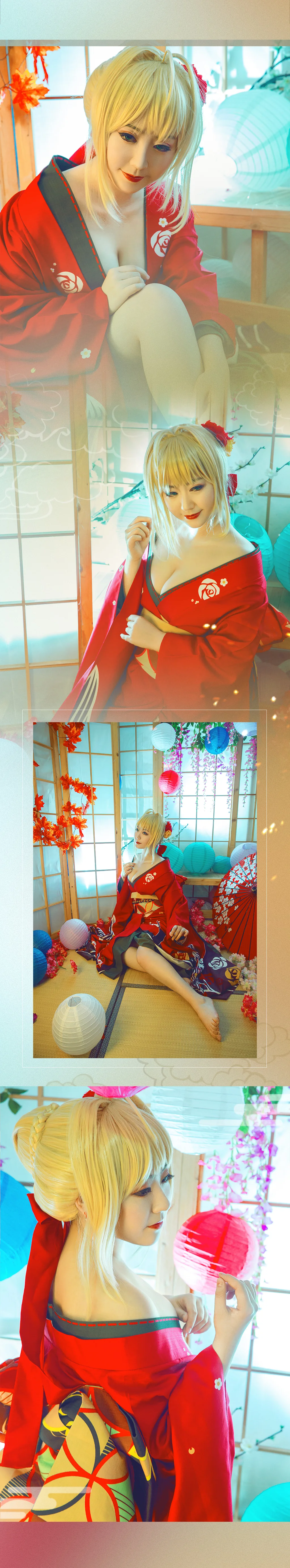 fate grand order 尼禄COS写真