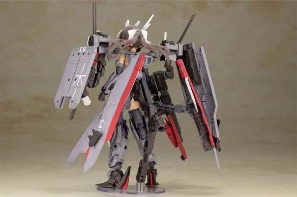 寿屋《机甲少女 Frame Arms Girl》金刚毁灭者Ver模型｜高清图片集