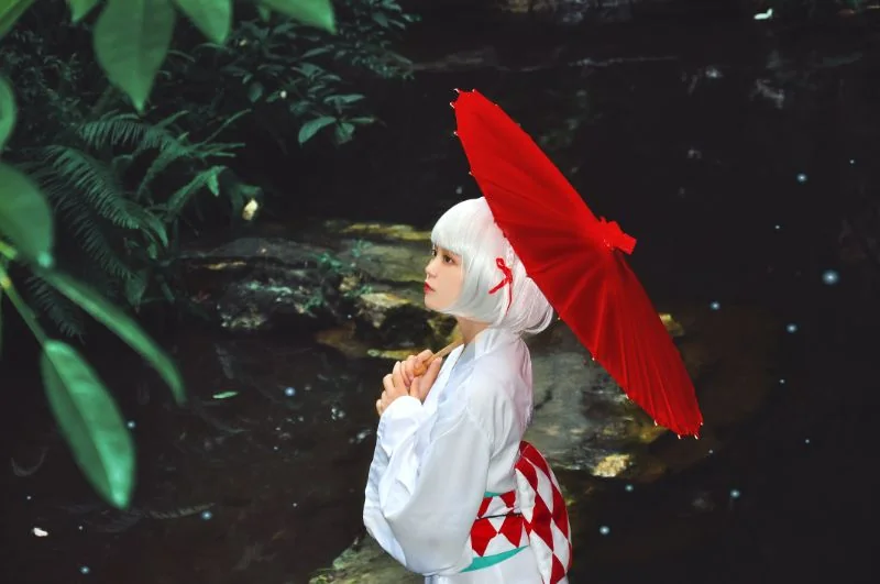 阴阳师山兔COS写真