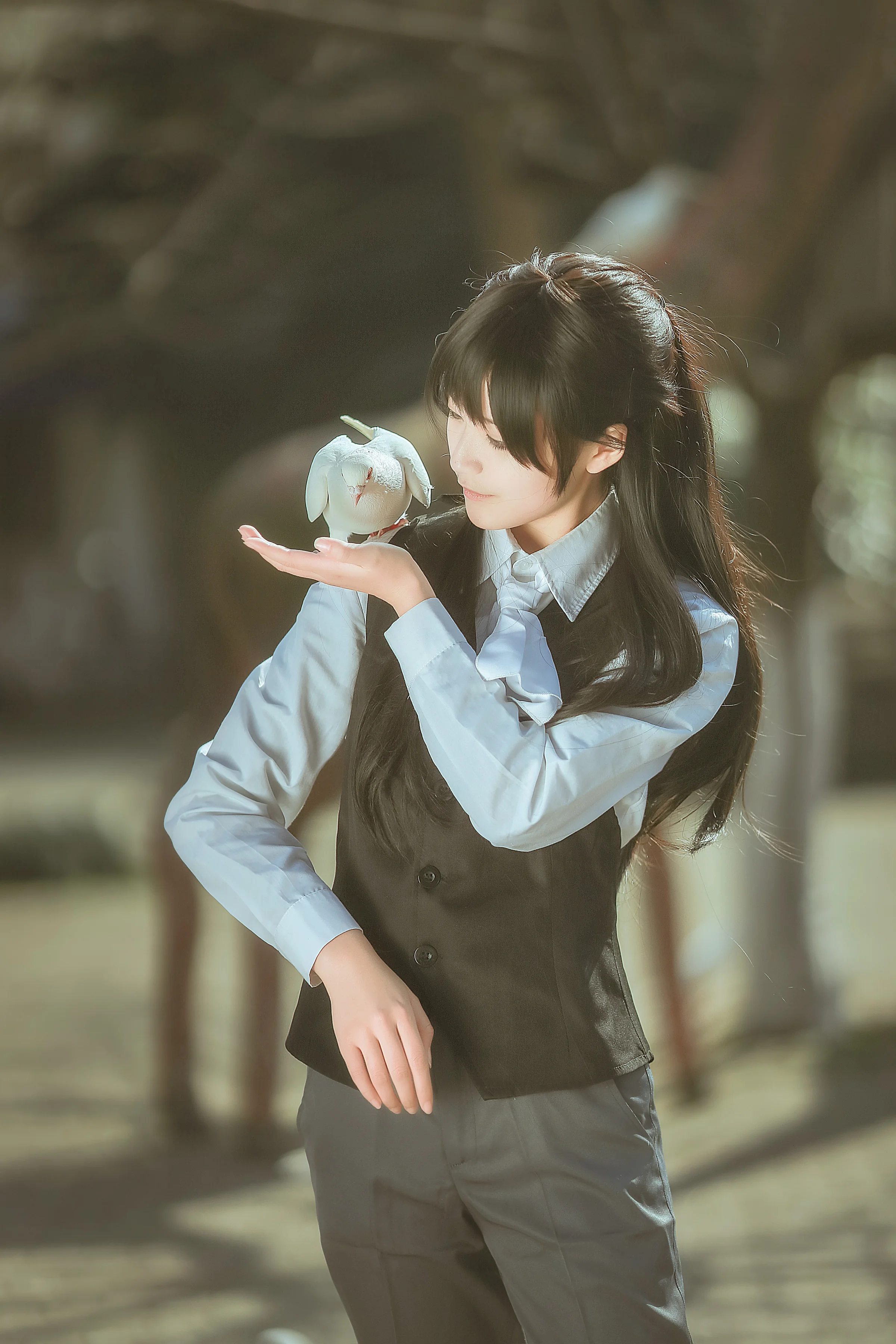 SQ孙璟×秋瞳婚纱COS写真