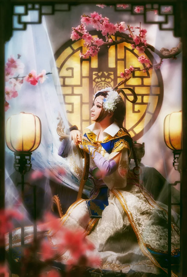 三国无双7蔡文姬COS写真