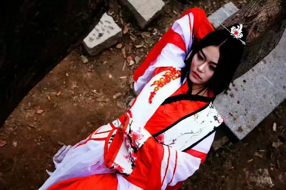 梅花拟人COS写真