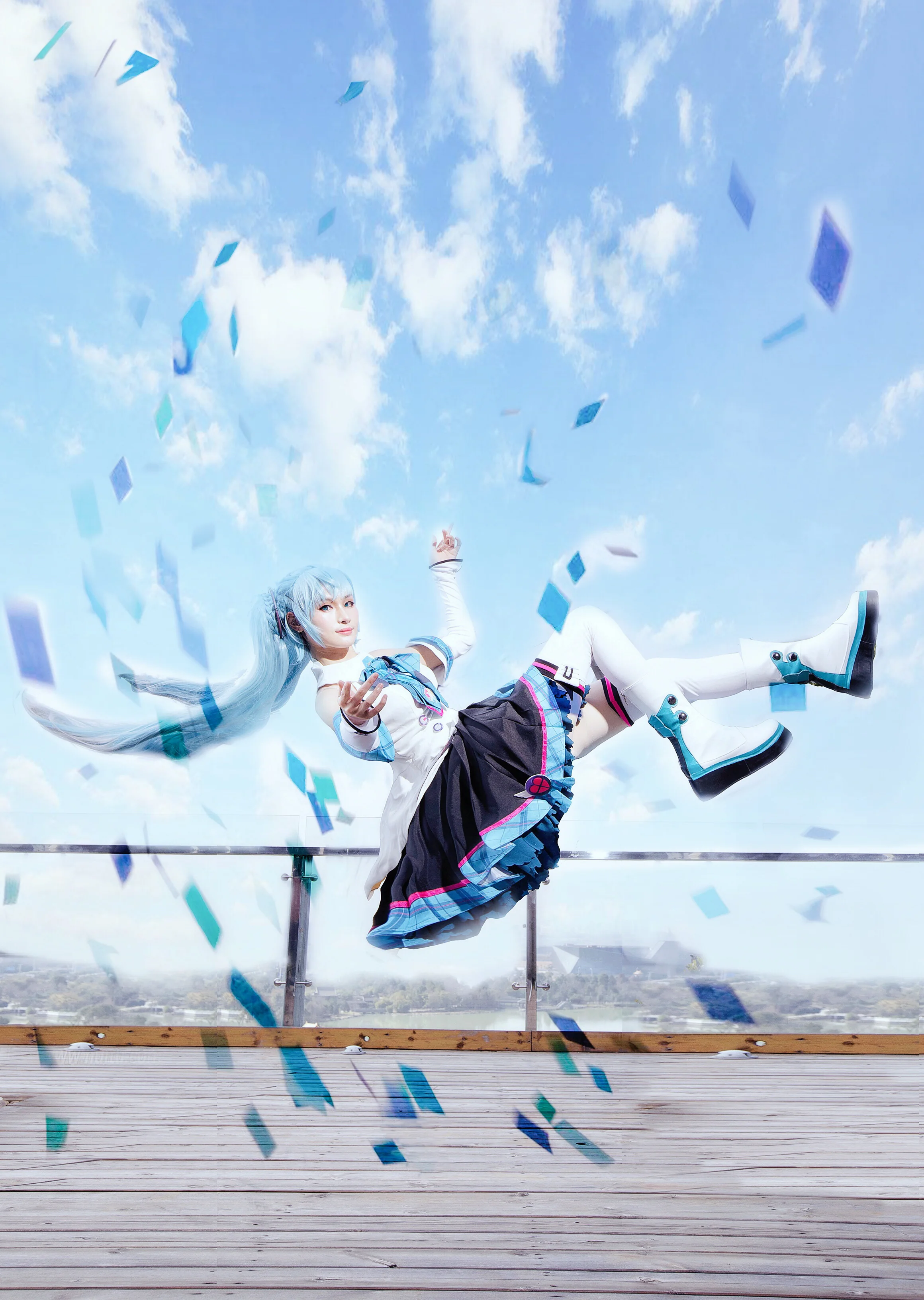 V家 2017魔法未来演唱会 初音未来COS写真