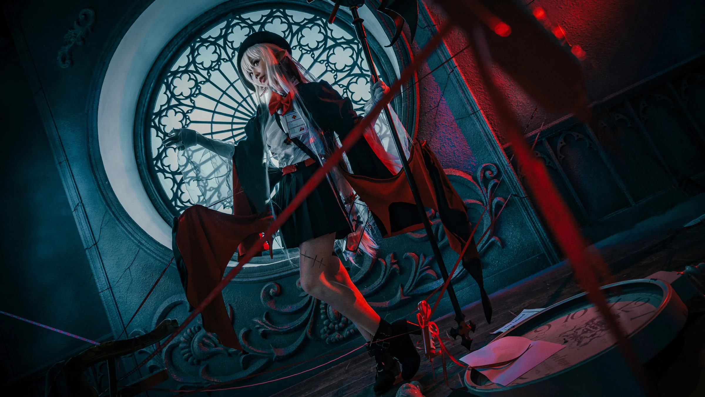 明日方舟 华法琳巫异盛宴COS写真