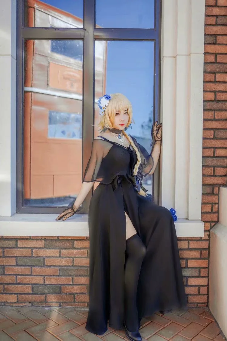FGO贞德二周年礼服COS写真