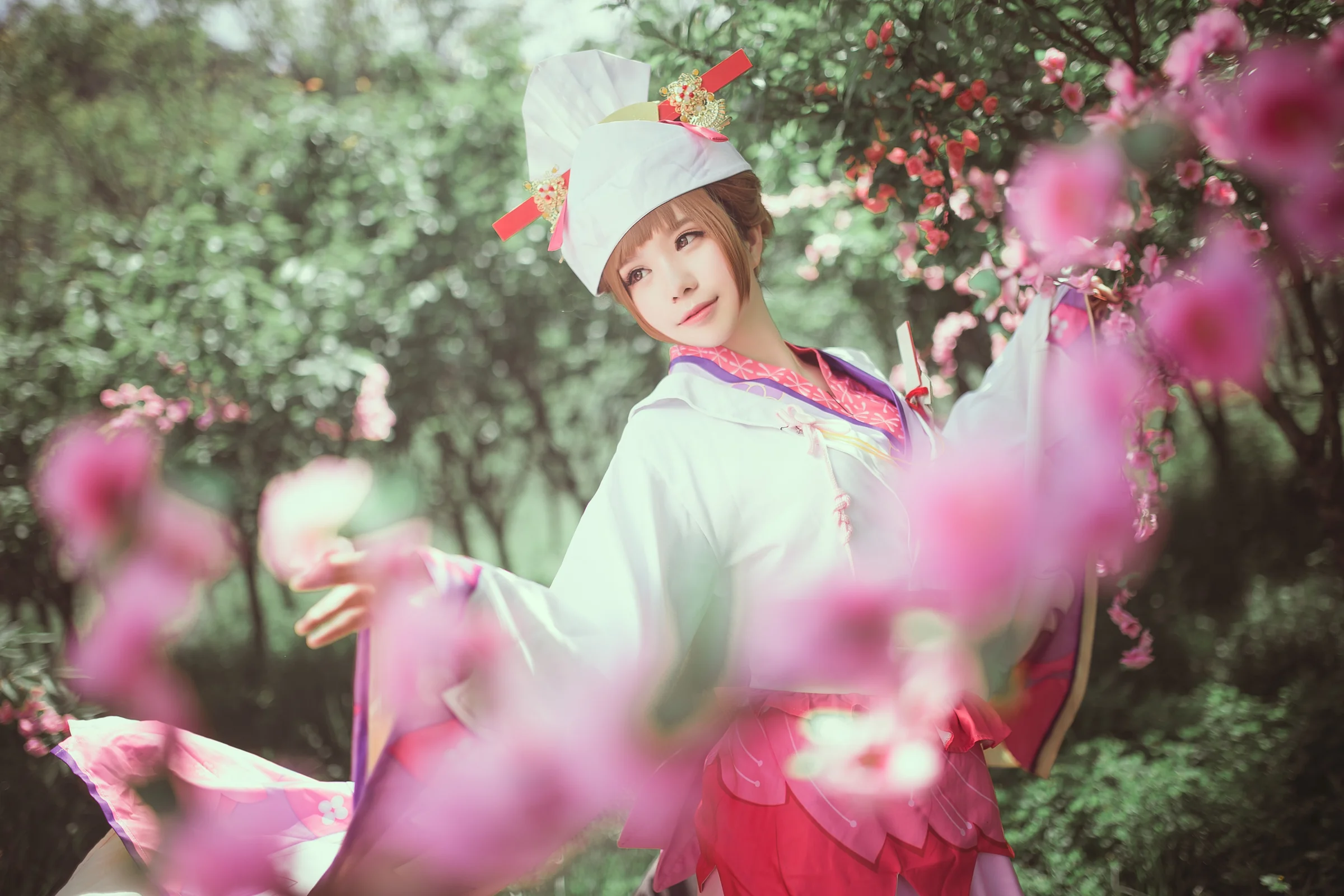 阴阳师樱花妖COS写真