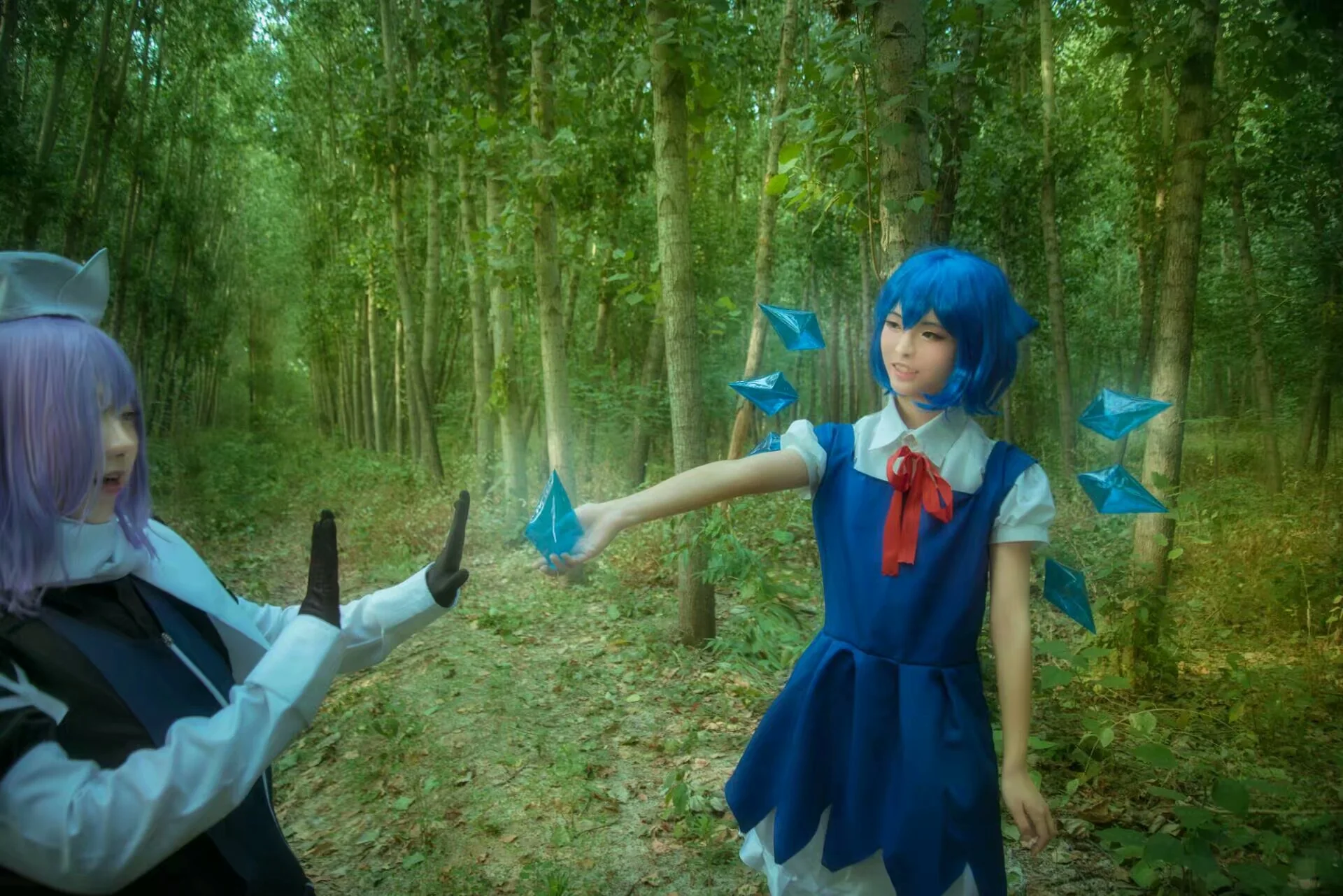 东方project琪露诺COS写真