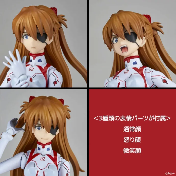 海洋堂 Revoltech EVA新剧场版 明日香、玛丽 开订｜高清图片集