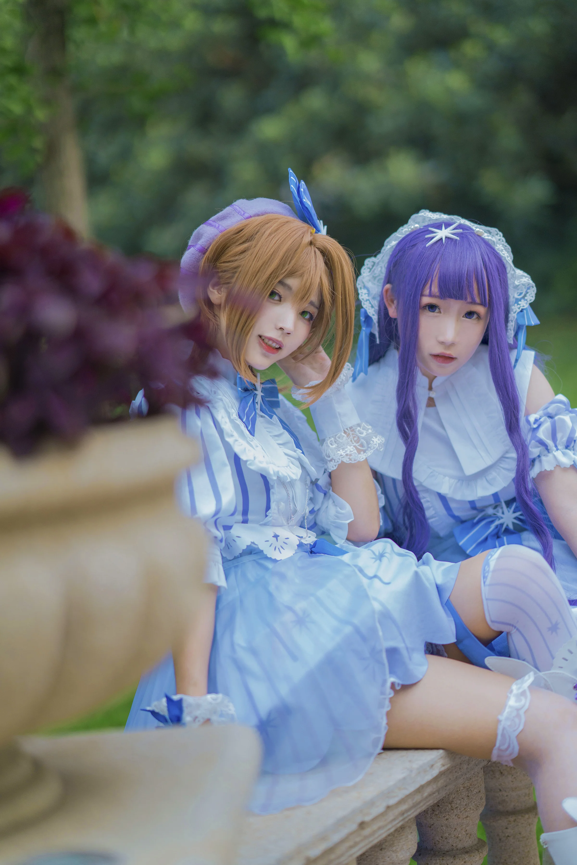 魔卡少女樱 木之本樱&知世COS写真