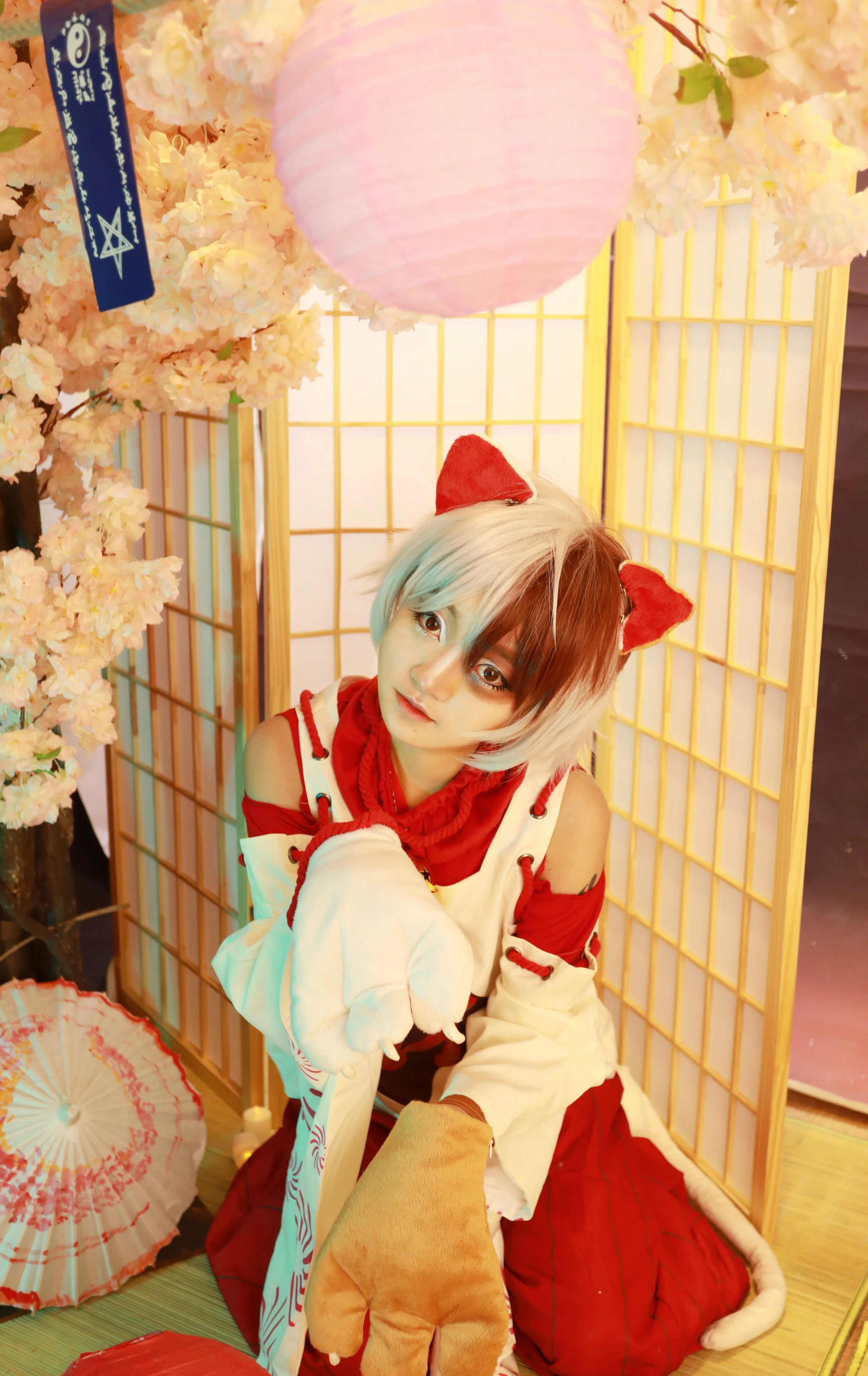 阴阳师招财猫（御魂）COS写真