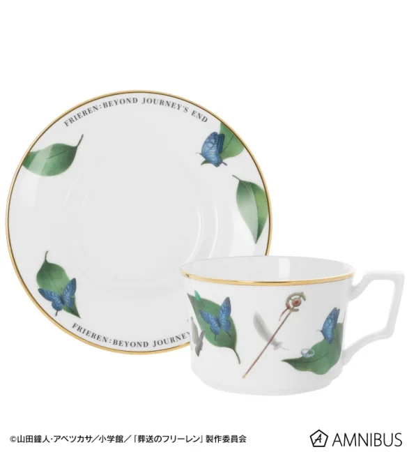 《葬送的芙莉莲》× NORITAKE 联名陶瓷茶具组上线｜高清图片集