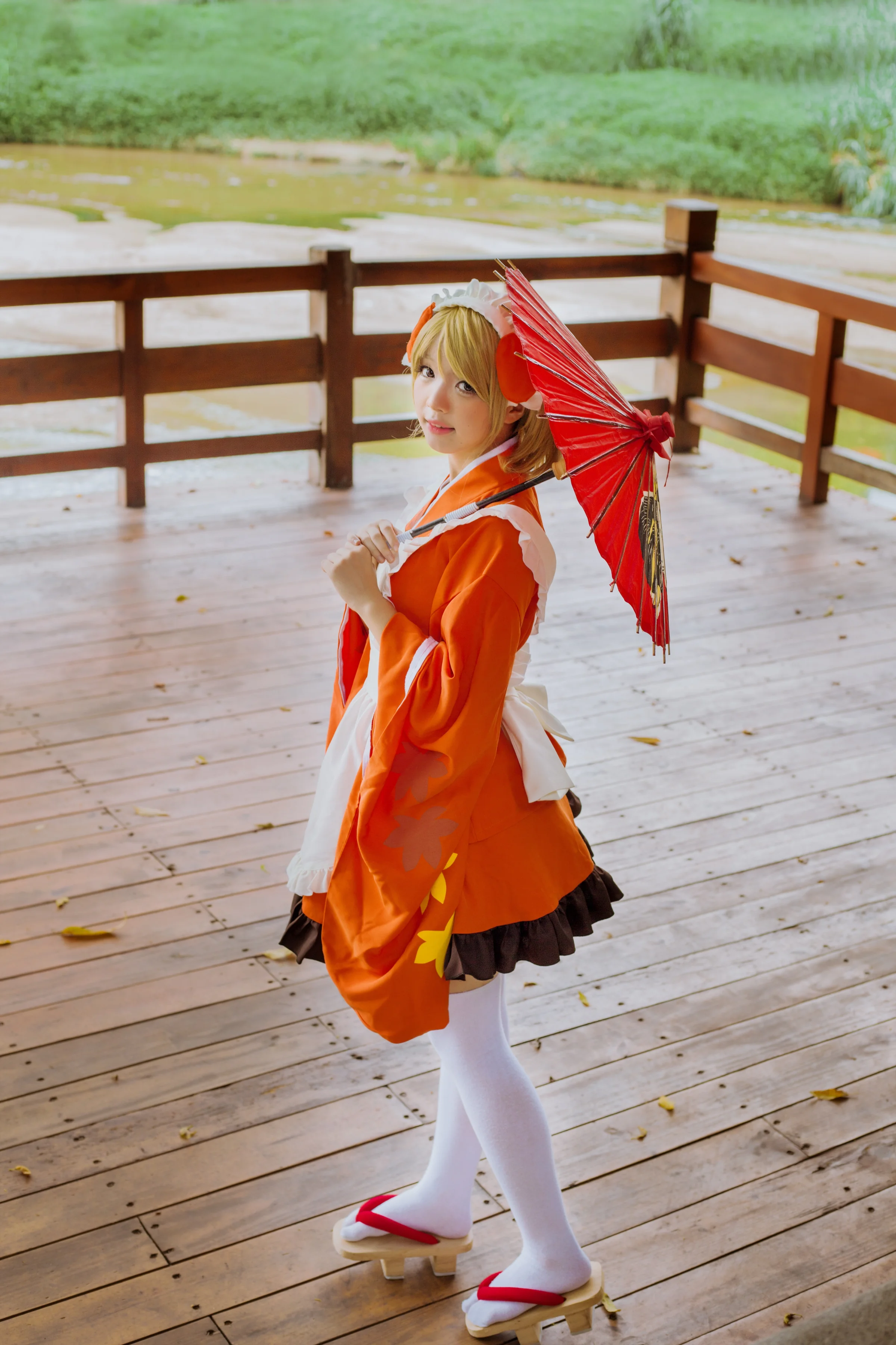 【love live!】小泉花阳枫叶和服COS写真
