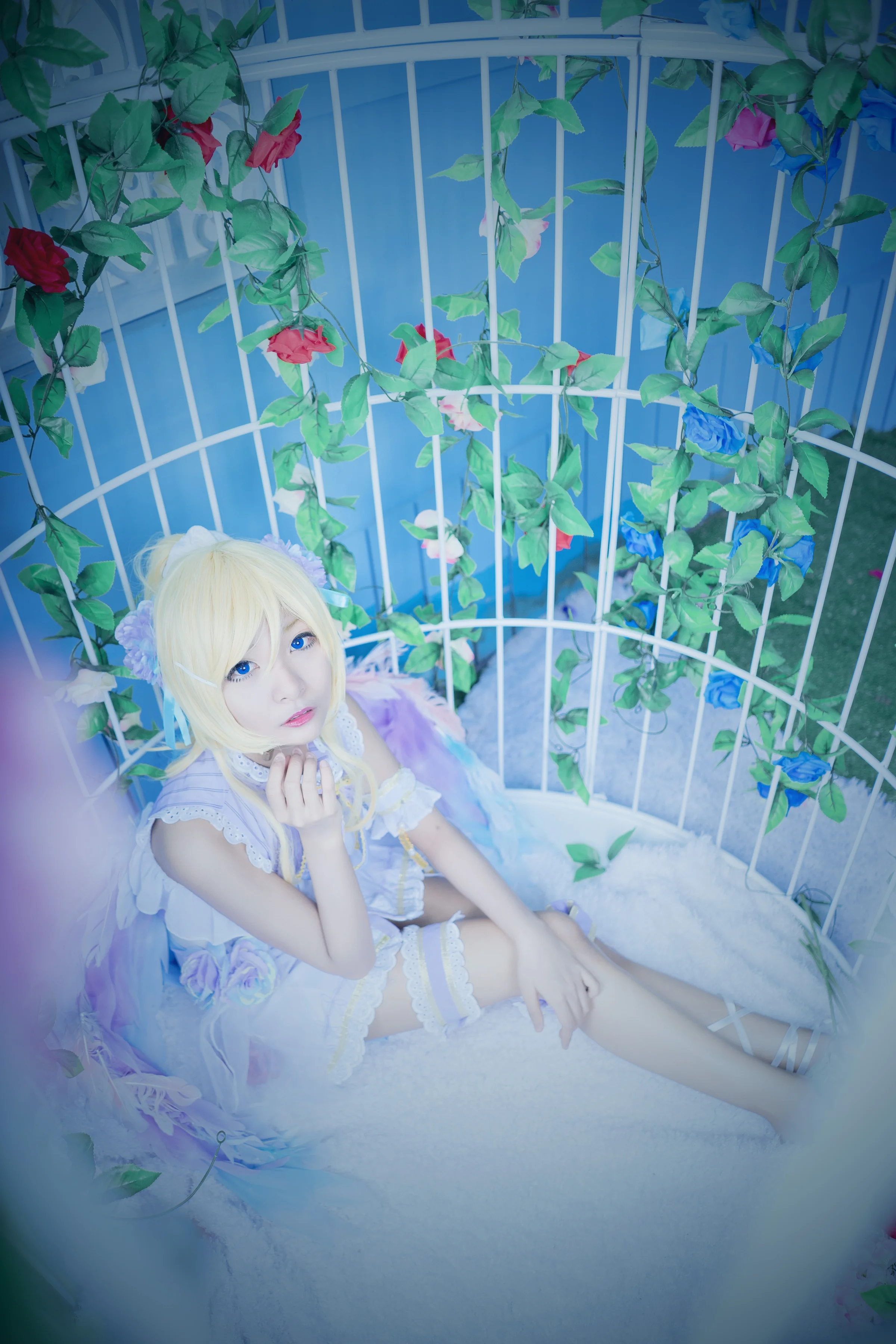 《lovelive！》绚濑绘里白色情人节COS写真