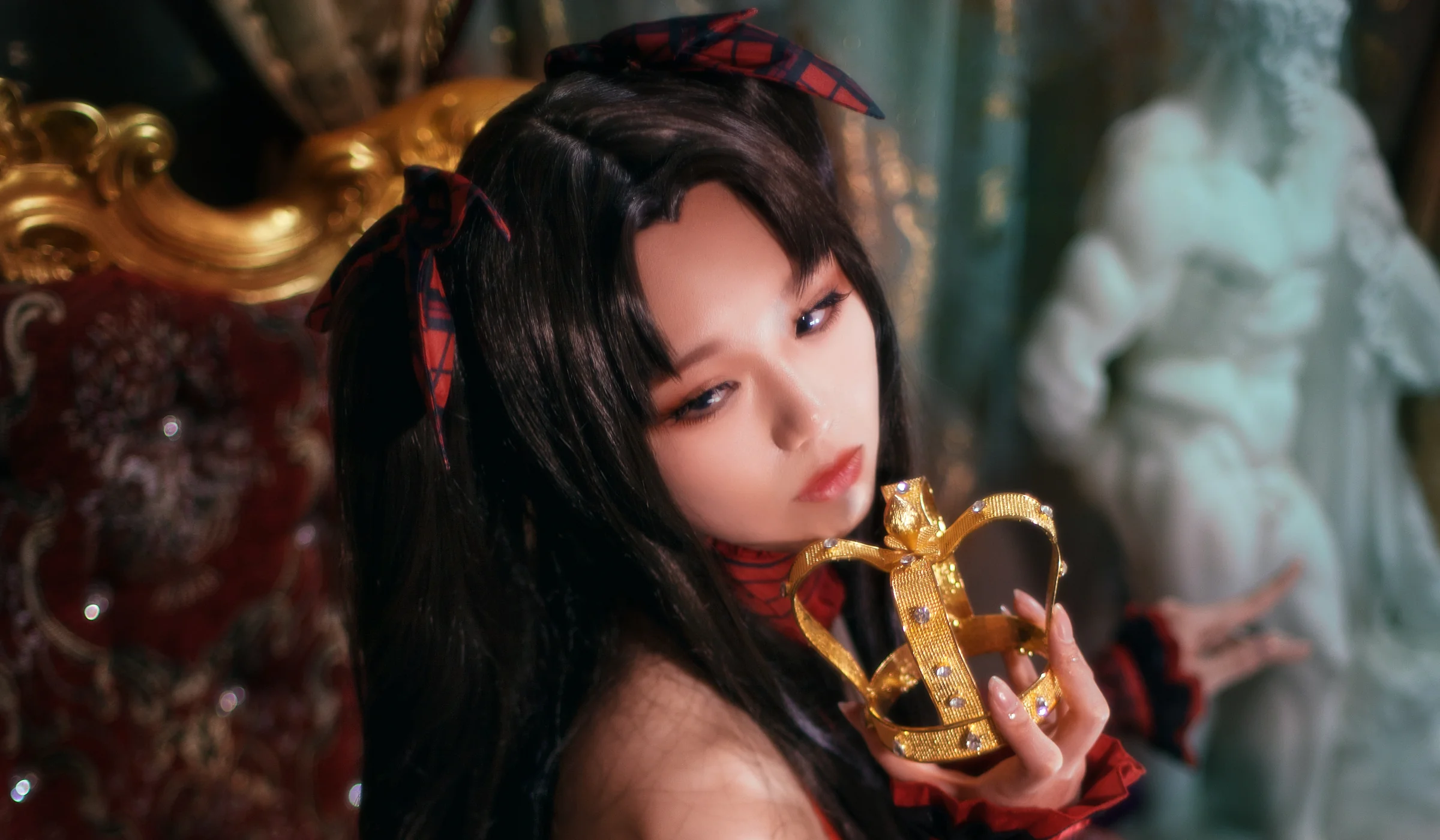 FATE 远坂凛COS写真 月之女王