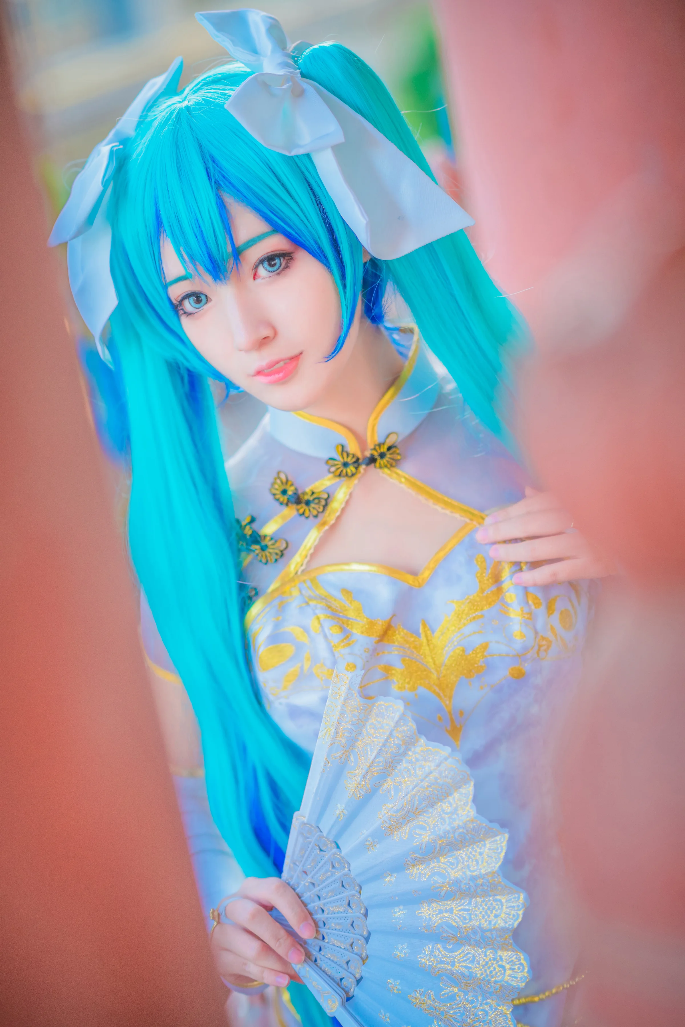 金丝雀洛天依&miku COS写真
