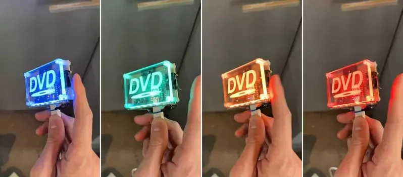 酷酷的小東西《DVD螢幕保護程式燈》撞到東西就會變色真的太討人喜歡了｜高清图片集
