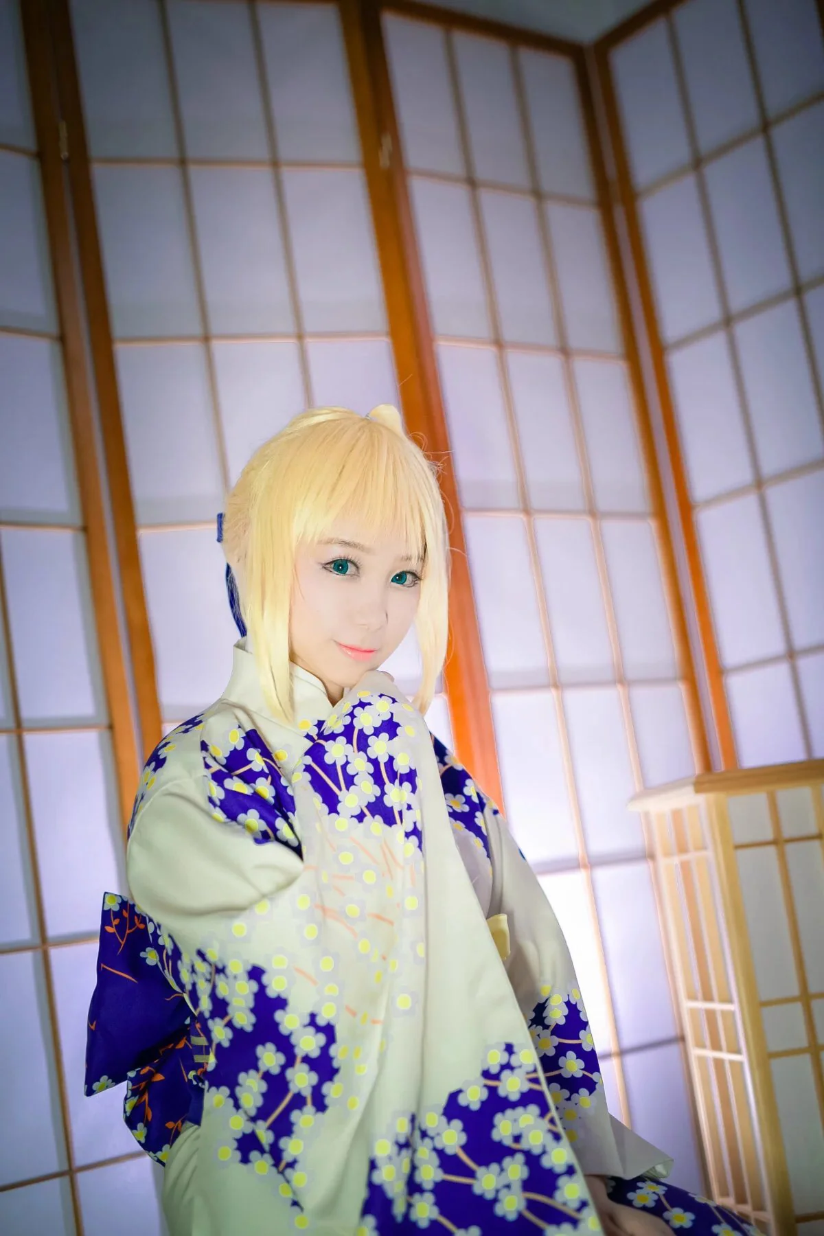 Fate stay night saber和服｜高清图片集