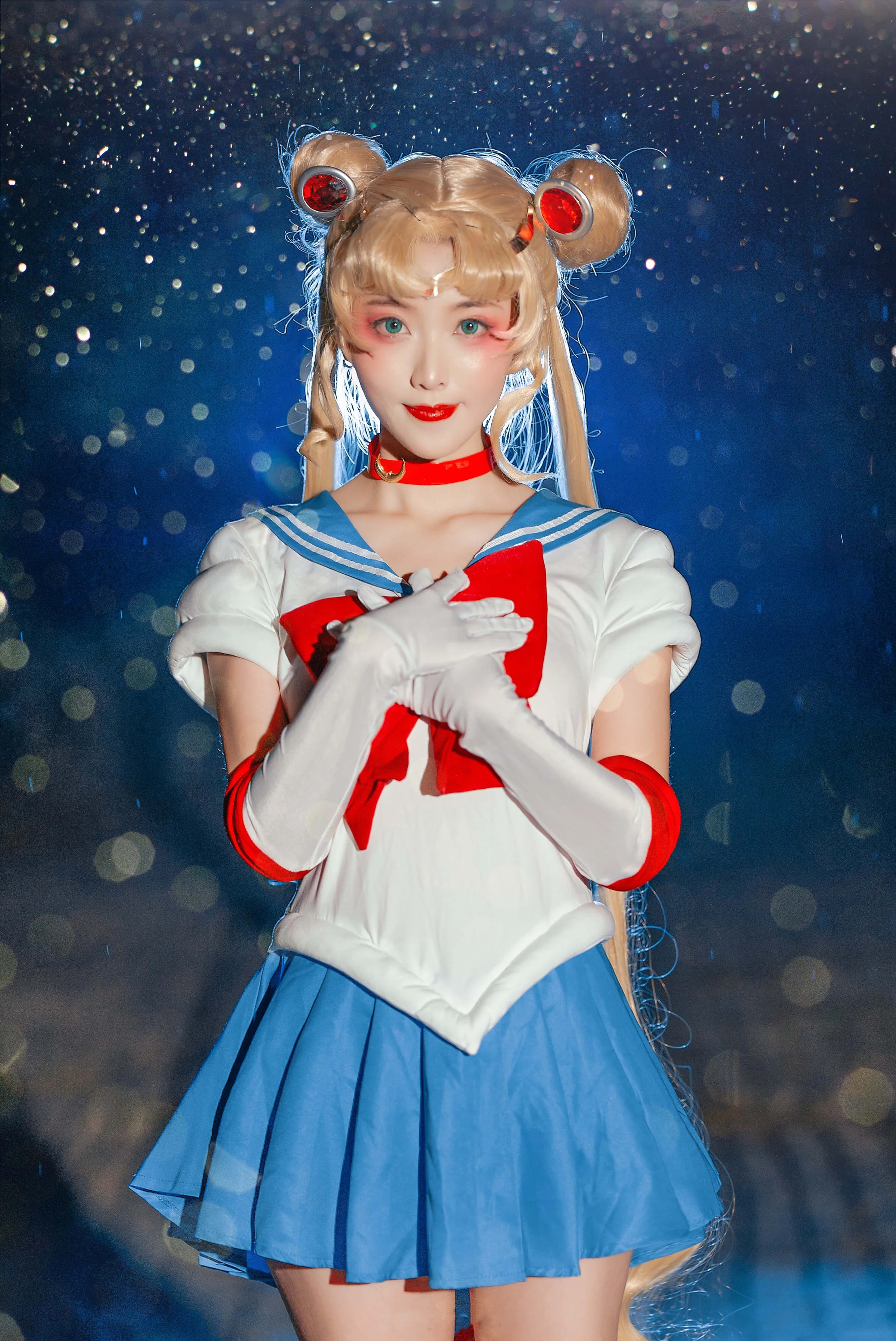 《美少女战士》月野兔COS写真