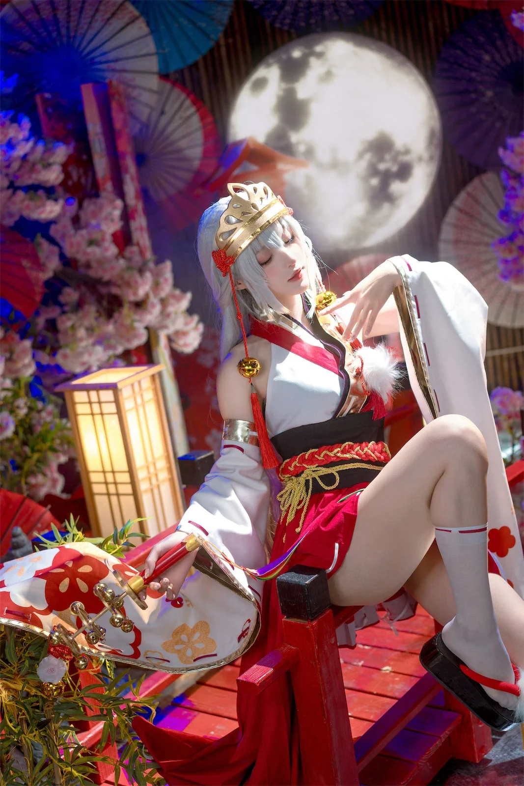 阿包也是兔娘 – 巫女浴池｜高清图片集